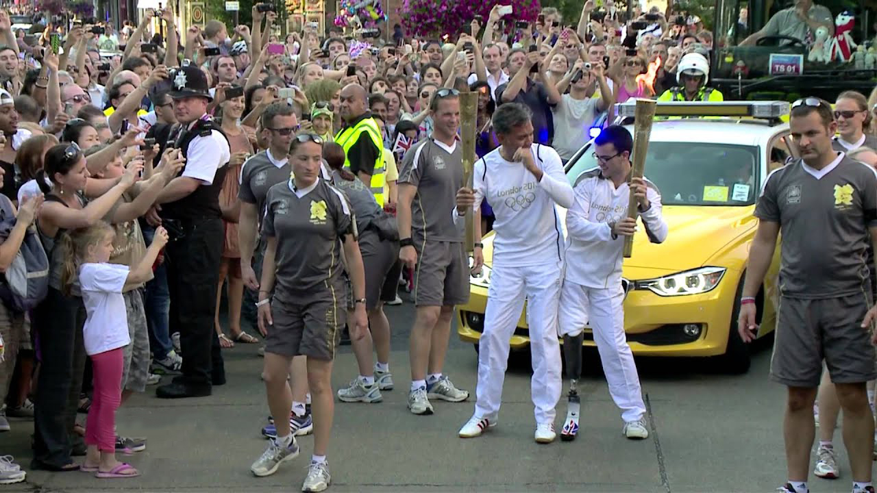 Kim’s Food Olympic Torch Relay 2012